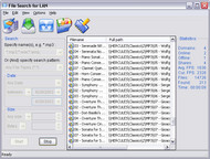 File Search for LAN screenshot